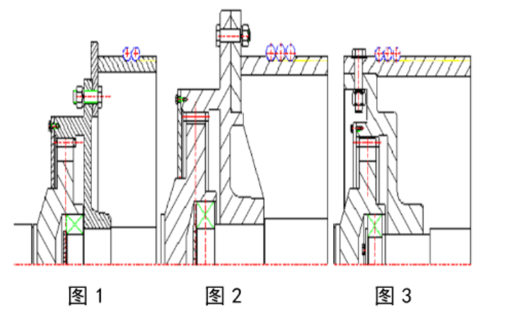 卷筒组用螺栓组固定方式及受力分析